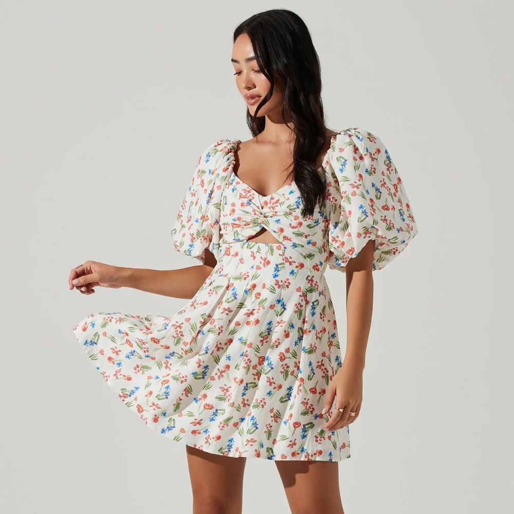 ASTR the Label Floral Mini Dress